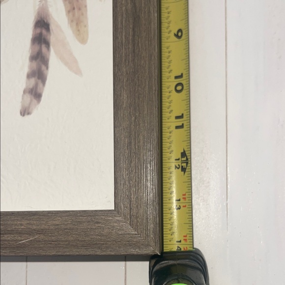 Hobby Lobby Floral Skull Wall Art with Brown Frame - Picture 2 of 4